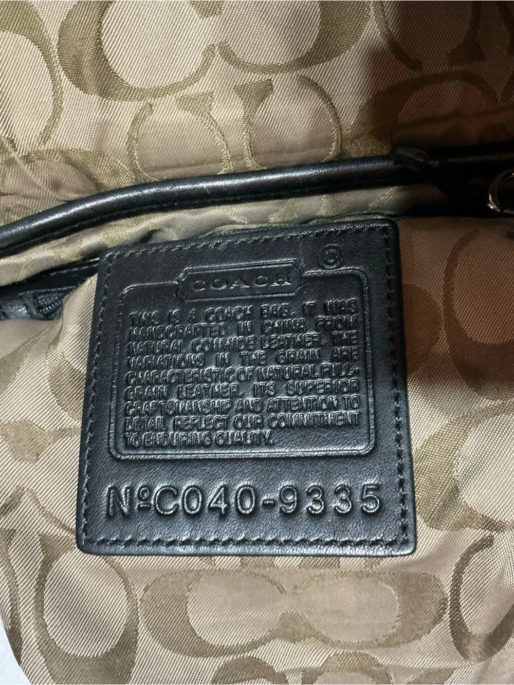 Vintage Coach Legacy Studio Flap Crossbody Bag Fair